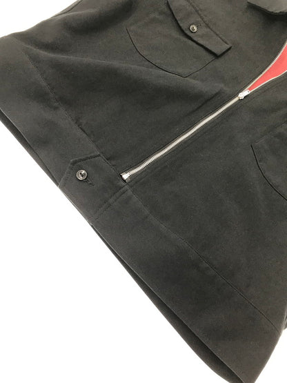 【中古品】【メンズ】 MISSION DISTRICT BY NATIVE JAPANESE ミッション ディストリクト ネイティブ ジャパニーズ WOLFPACK JACKET ウルフパック ジャケット ライトアウター 145-260801-rt-19-tagh サイズ：MEDIUM カラー：ブラック 万代Net店