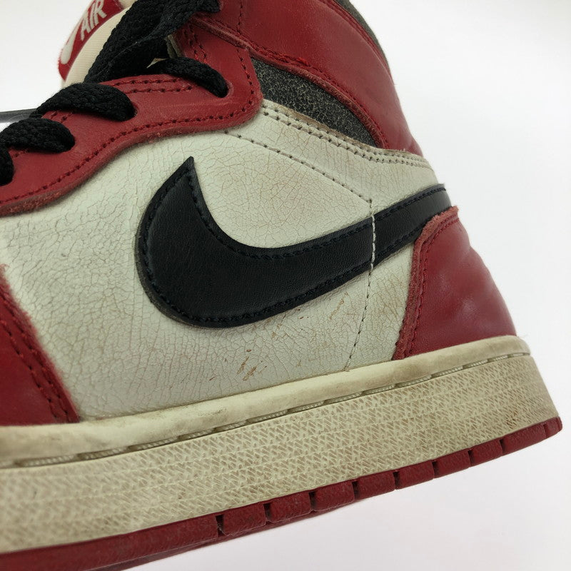 【中古品】【メンズ】 NIKE ナイキ AIR JORDAN 1 RETRO HIGH OG CHICAGO LOST & FOUND DZ5485-612 エア ジョーダン ハイ オージー スニーカー 靴 160-260730-rt-06-tagh サイズ：26.5cm US 8.5 カラー：VARSITY RED/BLACK-SAIL-MUSLIN 万代Net店