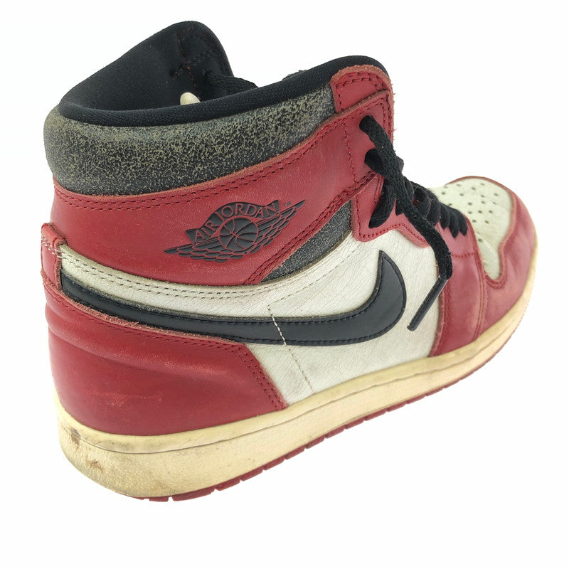 【中古品】【メンズ】 NIKE ナイキ AIR JORDAN 1 RETRO HIGH OG CHICAGO LOST & FOUND DZ5485-612 エア ジョーダン ハイ オージー スニーカー 靴 160-260730-rt-06-tagh サイズ：26.5cm US 8.5 カラー：VARSITY RED/BLACK-SAIL-MUSLIN 万代Net店