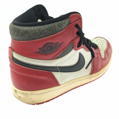 【中古品】【メンズ】 NIKE ナイキ AIR JORDAN 1 RETRO HIGH OG CHICAGO LOST & FOUND DZ5485-612 エア ジョーダン ハイ オージー スニーカー 靴 160-260730-rt-06-tagh サイズ：26.5cm US 8.5 カラー：VARSITY RED/BLACK-SAIL-MUSLIN 万代Net店