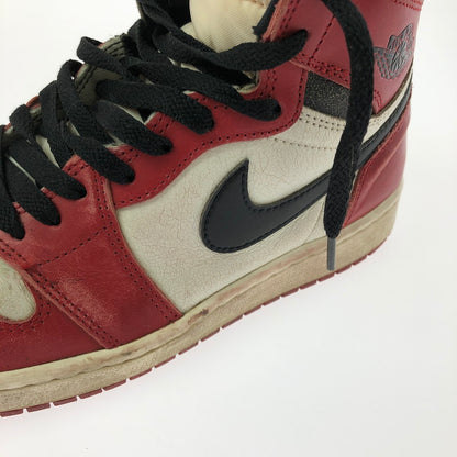 【中古品】【メンズ】 NIKE ナイキ AIR JORDAN 1 RETRO HIGH OG CHICAGO LOST & FOUND DZ5485-612 エア ジョーダン ハイ オージー スニーカー 靴 160-260730-rt-06-tagh サイズ：26.5cm US 8.5 カラー：VARSITY RED/BLACK-SAIL-MUSLIN 万代Net店