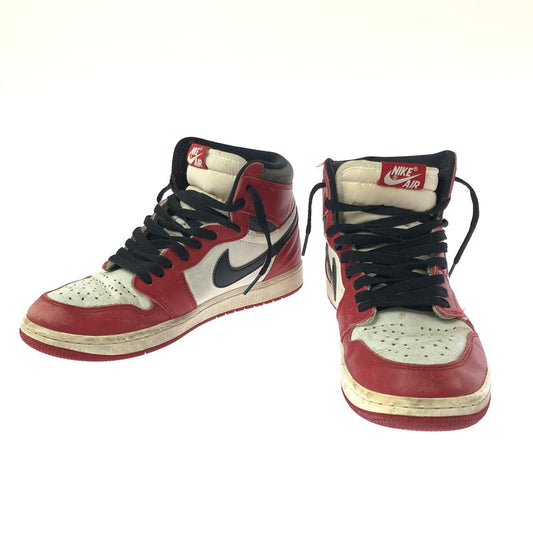 【中古品】【メンズ】 NIKE ナイキ AIR JORDAN 1 RETRO HIGH OG CHICAGO LOST & FOUND DZ5485-612 エア ジョーダン ハイ オージー スニーカー 靴 160-260730-rt-06-tagh サイズ：26.5cm US 8.5 カラー：VARSITY RED/BLACK-SAIL-MUSLIN 万代Net店