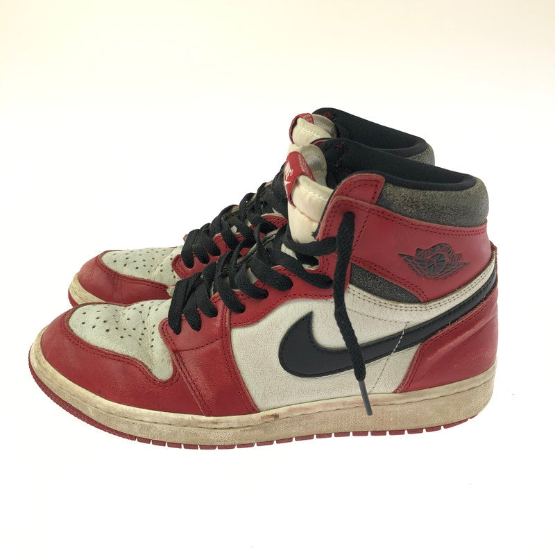 【中古品】【メンズ】 NIKE ナイキ AIR JORDAN 1 RETRO HIGH OG CHICAGO LOST & FOUND DZ5485-612 エア ジョーダン ハイ オージー スニーカー 靴 160-260730-rt-06-tagh サイズ：26.5cm US 8.5 カラー：VARSITY RED/BLACK-SAIL-MUSLIN 万代Net店