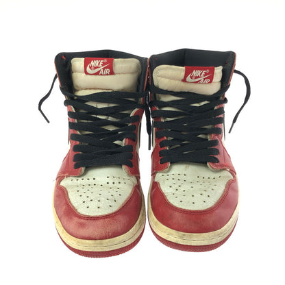 【中古品】【メンズ】 NIKE ナイキ AIR JORDAN 1 RETRO HIGH OG CHICAGO LOST & FOUND DZ5485-612 エア ジョーダン ハイ オージー スニーカー 靴 160-260730-rt-06-tagh サイズ：26.5cm US 8.5 カラー：VARSITY RED/BLACK-SAIL-MUSLIN 万代Net店