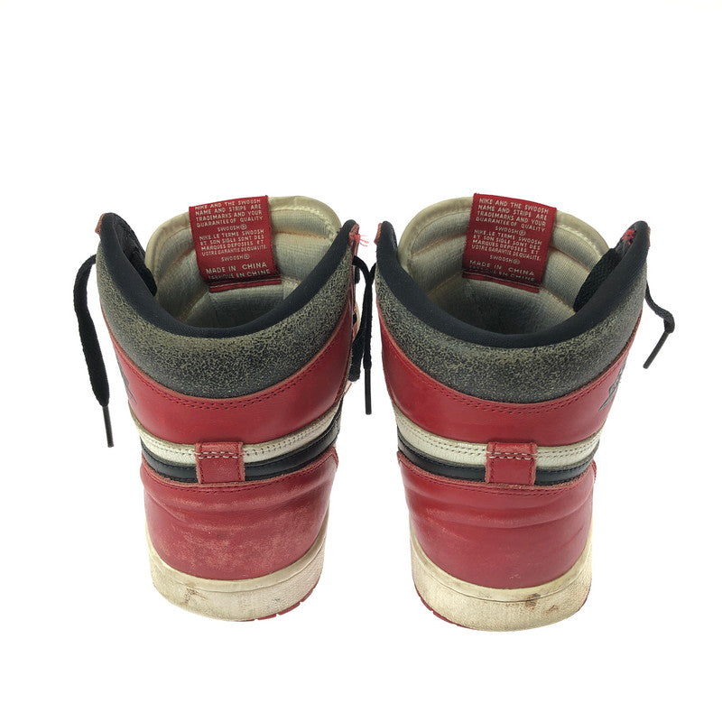 【中古品】【メンズ】 NIKE ナイキ AIR JORDAN 1 RETRO HIGH OG CHICAGO LOST & FOUND DZ5485-612 エア ジョーダン ハイ オージー スニーカー 靴 160-260730-rt-06-tagh サイズ：26.5cm US 8.5 カラー：VARSITY RED/BLACK-SAIL-MUSLIN 万代Net店
