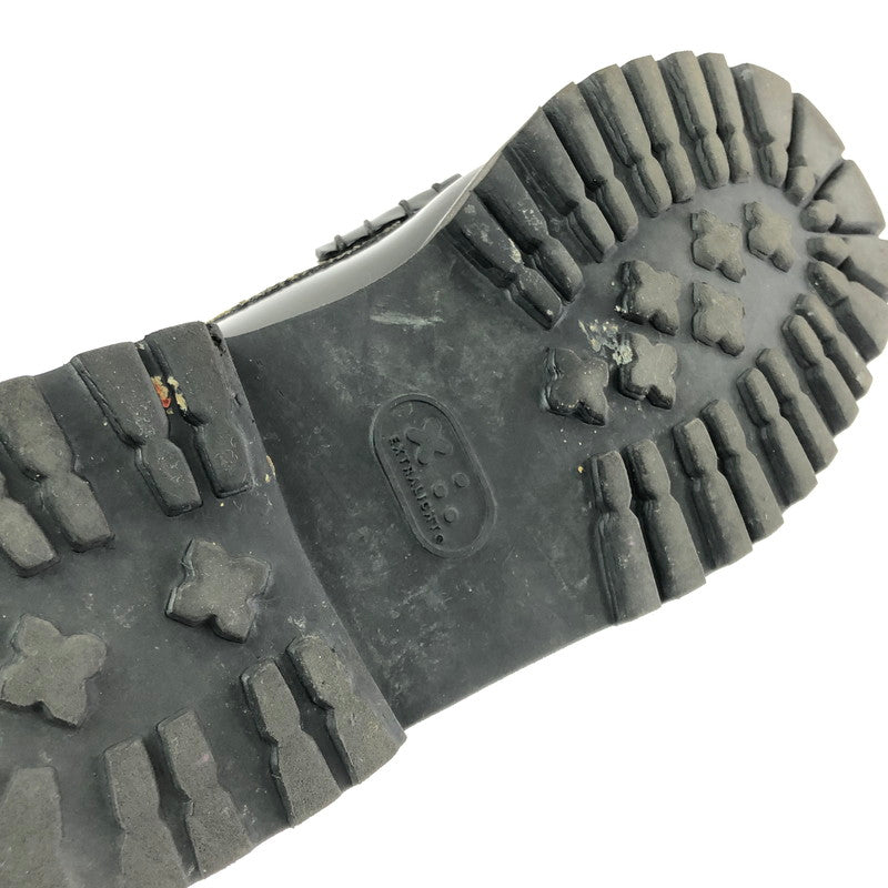 【中古品】【メンズ】 G.H.BASS&CO. WEEJUNS BLACK&LEOPARD RUG SOLE LOAFERS BA91509002 ウィージャンズ ブラックアンドレオパード ラグソールローファー 靴 164-260803-ki-19-tagh サイズ：US8.5 万代Net店