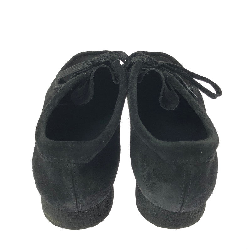 【中古品】【メンズ】 CLARKS WALLABEE BLACK SUEDE 26155519 ワラビー ブラックスエード モカシン 靴 164-260803-ki-17-tagh サイズ：26.5cm US9 カラー：ブラック 万代Net店