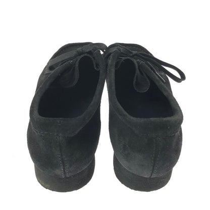 【中古品】【メンズ】 CLARKS WALLABEE BLACK SUEDE 26155519 ワラビー ブラックスエード モカシン 靴 164-260803-ki-17-tagh サイズ：26.5cm US9 カラー：ブラック 万代Net店