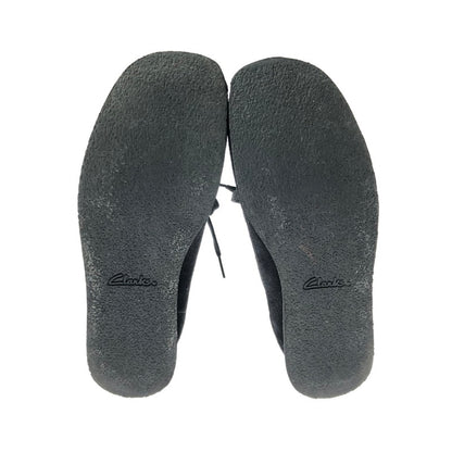 【中古品】【メンズ】 CLARKS WALLABEE BLACK SUEDE 26155519 ワラビー ブラックスエード モカシン 靴 164-260803-ki-17-tagh サイズ：26.5cm US9 カラー：ブラック 万代Net店