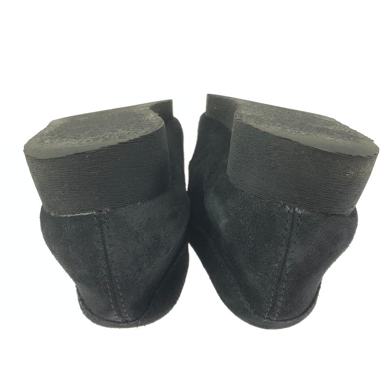 【中古品】【メンズ】 CLARKS WALLABEE BLACK SUEDE 26155519 ワラビー ブラックスエード モカシン 靴 164-260803-ki-17-tagh サイズ：26.5cm US9 カラー：ブラック 万代Net店
