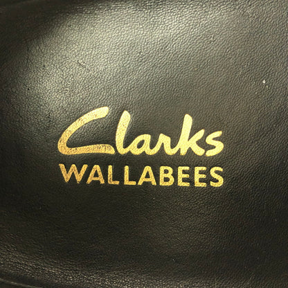 【中古品】【メンズ】 CLARKS WALLABEE BLACK SUEDE 26155519 ワラビー ブラックスエード モカシン 靴 164-260803-ki-17-tagh サイズ：26.5cm US9 カラー：ブラック 万代Net店