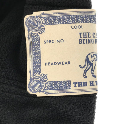 【中古品】【メンズ】 THE H.W.DOG&CO. ザ エイチ ダブリュー ドッグアンドコー D-00823 INDIANA WCAP インディアナ ワイドキャップ 帽子 185-260803-ty-08-tagh サイズ：ONE カラー：ブラック 万代Net店