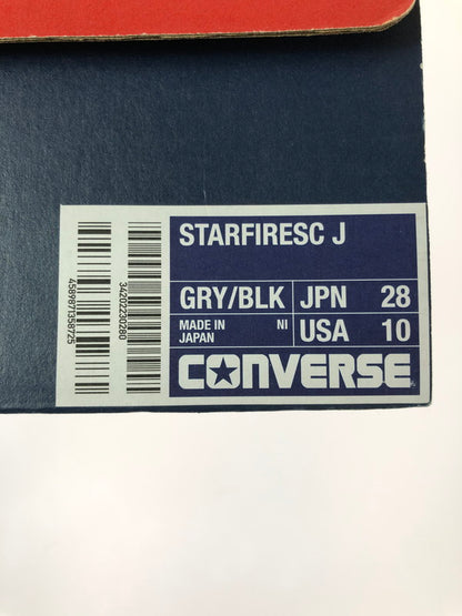 【中古品】【メンズ】 CONVERSE コンバース STARFIRESC J GRAY BLACK 34202230 スターファイヤー SC スニーカー 靴 162-260730-rt-10-tagh サイズ：28cm US10 カラー：BLACK 万代Net店