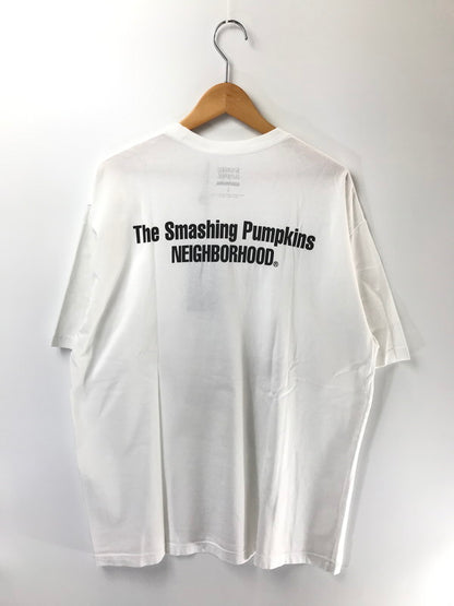 【中古美品】【メンズ】 NEIGHBORHOOD×THE SMASHING PUMPKINS ネイバーフッド×ザ スマッシング パンプキンズ 261PCNH-ST03S S/S PRINT TEE 半袖 プリント Tシャツ 142-260803-ty-09-tagh サイズ：L カラー：ホワイト 万代Net店