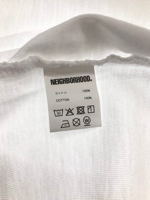 【中古美品】【メンズ】 NEIGHBORHOOD×THE SMASHING PUMPKINS ネイバーフッド×ザ スマッシング パンプキンズ 261PCNH-ST03S S/S PRINT TEE 半袖 プリント Tシャツ 142-260803-ty-09-tagh サイズ：L カラー：ホワイト 万代Net店