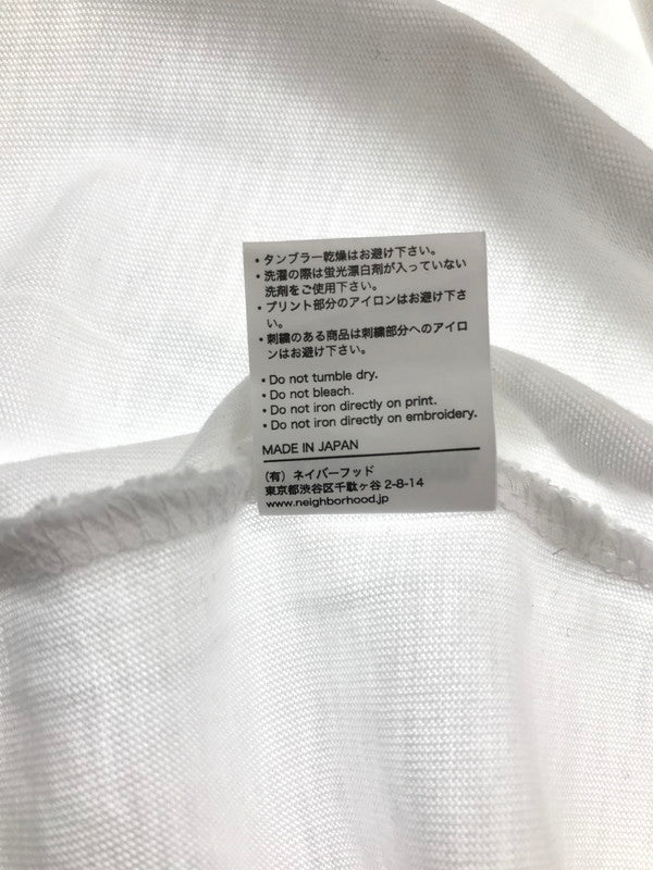 【中古美品】【メンズ】 NEIGHBORHOOD×THE SMASHING PUMPKINS ネイバーフッド×ザ スマッシング パンプキンズ 261PCNH-ST03S S/S PRINT TEE 半袖 プリント Tシャツ 142-260803-ty-09-tagh サイズ：L カラー：ホワイト 万代Net店