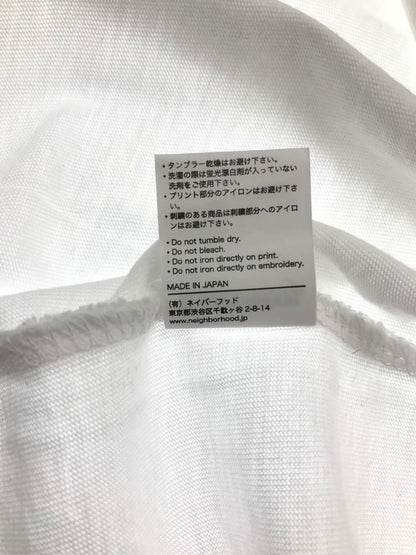 【中古美品】【メンズ】 NEIGHBORHOOD×THE SMASHING PUMPKINS ネイバーフッド×ザ スマッシング パンプキンズ 261PCNH-ST03S S/S PRINT TEE 半袖 プリント Tシャツ 142-260803-ty-09-tagh サイズ：L カラー：ホワイト 万代Net店