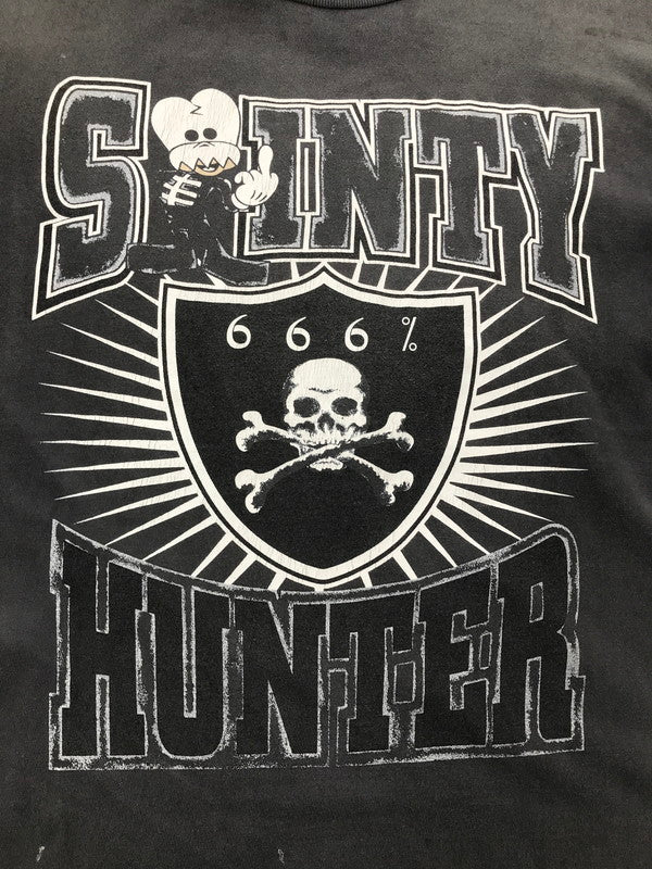 【中古品】【メンズ】 SAINT MXXXXXX セント マイケル × BOUNTY HUNTER バウンティ ハンター 26SS SAINTY HUNTER BH SS TEE SM-MK8-0000-C29 142-260801-rt-10-tagh サイズ：L カラー：ブラック 万代Net店