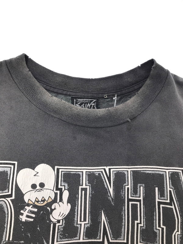 【中古品】【メンズ】 SAINT MXXXXXX セント マイケル × BOUNTY HUNTER バウンティ ハンター 26SS SAINTY HUNTER BH SS TEE SM-MK8-0000-C29 142-260801-rt-10-tagh サイズ：L カラー：ブラック 万代Net店