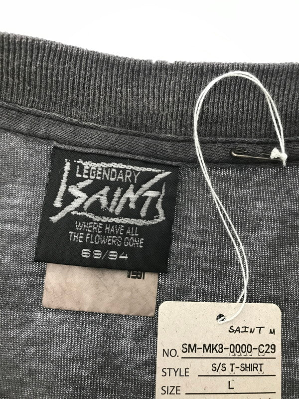 【中古品】【メンズ】 SAINT MXXXXXX セント マイケル × BOUNTY HUNTER バウンティ ハンター 26SS SAINTY HUNTER BH SS TEE SM-MK8-0000-C29 142-260801-rt-10-tagh サイズ：L カラー：ブラック 万代Net店