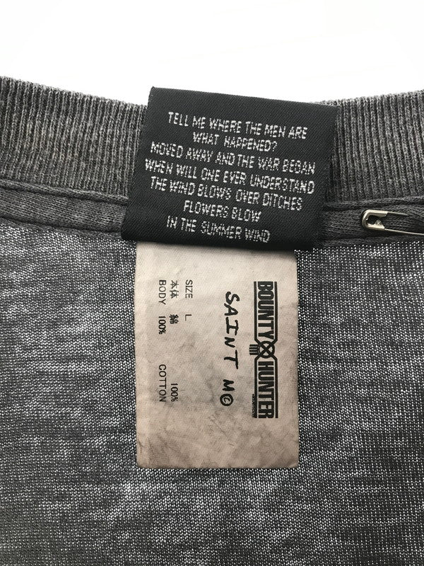 【中古品】【メンズ】 SAINT MXXXXXX セント マイケル × BOUNTY HUNTER バウンティ ハンター 26SS SAINTY HUNTER BH SS TEE SM-MK8-0000-C29 142-260801-rt-10-tagh サイズ：L カラー：ブラック 万代Net店