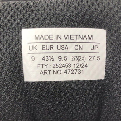 【中古品】【メンズ】 SALOMON サロモン XA PRO 3D V9 WIDE BLACK 472731 ローカット スニーカー 靴 162-260730-rt-09-tagh サイズ：27.5cm US9.5 カラー：BLACK 万代Net店
