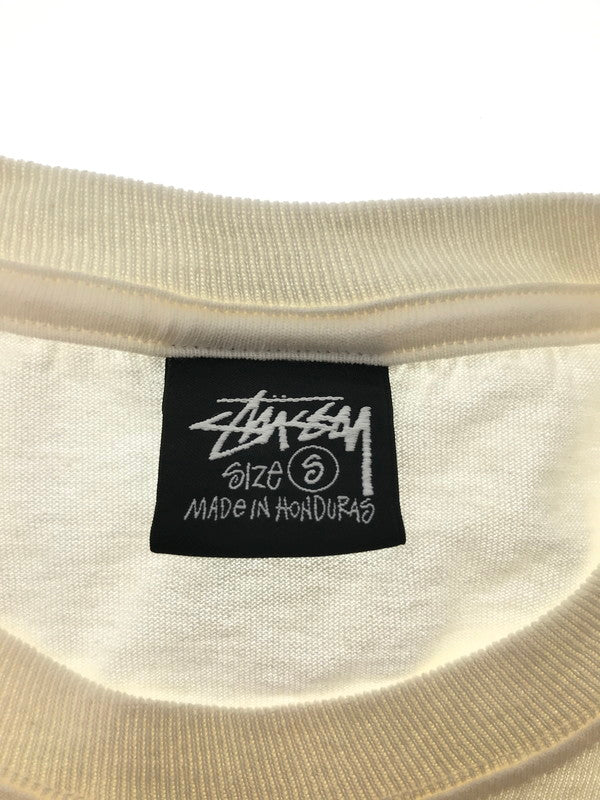 【中古品】【メンズ】 STUSSY ステューシー INTERNATIONAL DESIGN TEE NATURAL インターナショナル デザイン Tシャツ トップス 142-260801-rt-11-tagh サイズ：S カラー：ナチュラル 万代Net店