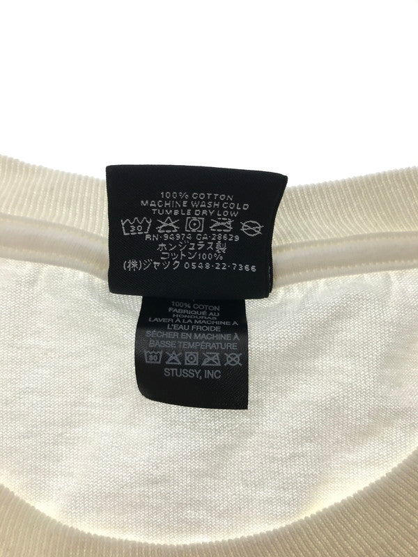 【中古品】【メンズ】 STUSSY ステューシー INTERNATIONAL DESIGN TEE NATURAL インターナショナル デザイン Tシャツ トップス 142-260801-rt-11-tagh サイズ：S カラー：ナチュラル 万代Net店