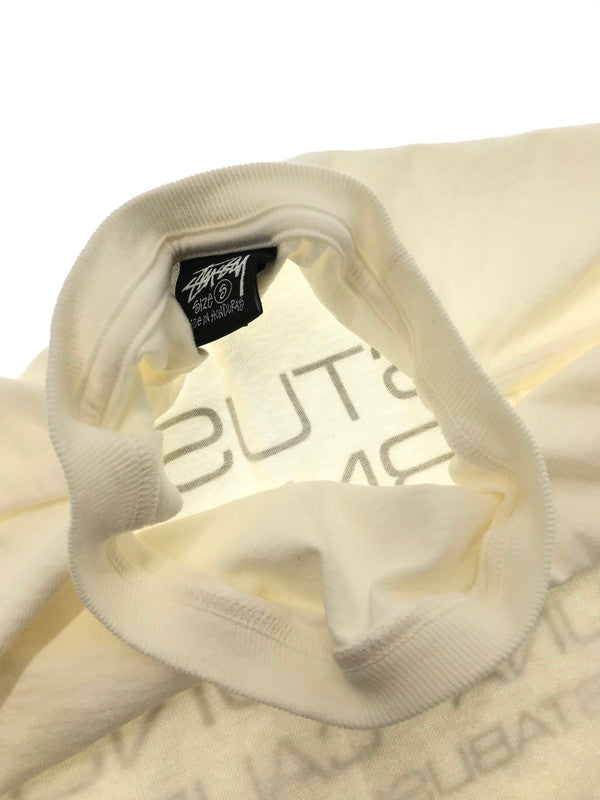 【中古品】【メンズ】 STUSSY ステューシー INTERNATIONAL DESIGN TEE NATURAL インターナショナル デザイン Tシャツ トップス 142-260801-rt-11-tagh サイズ：S カラー：ナチュラル 万代Net店