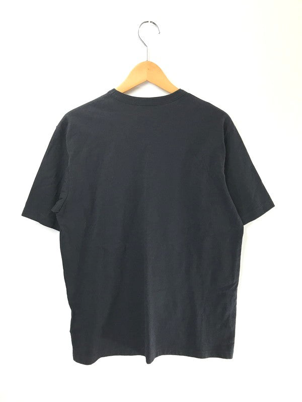 【中古品】【メンズ】 COMME DES GARCONS HOMME LOGO PRINT S/S TEE HN-T101 ロゴプリント Tシャツ 半袖 トップス 140-260803-ki-01-tagh サイズ：L カラー：ブラック 万代Net店