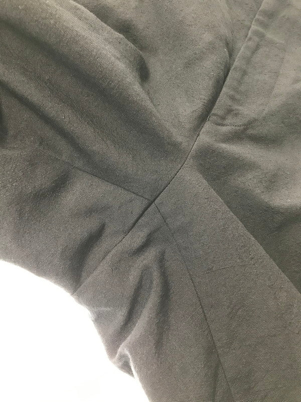 【中古品】【メンズ】 UNITED ARROWS ユナイテッド アローズ WOOL&LINEN TROPICAL TUMBLR WIDE STRAIGHT PANTS 1114-1-770020 ワイド ストレート パンツ 158-260801-rt-22-tagh サイズ：M カラー：ブラック 万代Net店