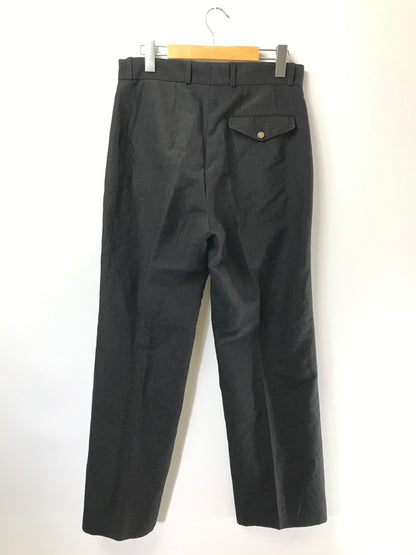 【中古品】【メンズ】 UNITED ARROWS ユナイテッド アローズ WOOL&LINEN TROPICAL TUMBLR WIDE STRAIGHT PANTS 1114-1-770020 ワイド ストレート パンツ 158-260801-rt-22-tagh サイズ：M カラー：ブラック 万代Net店