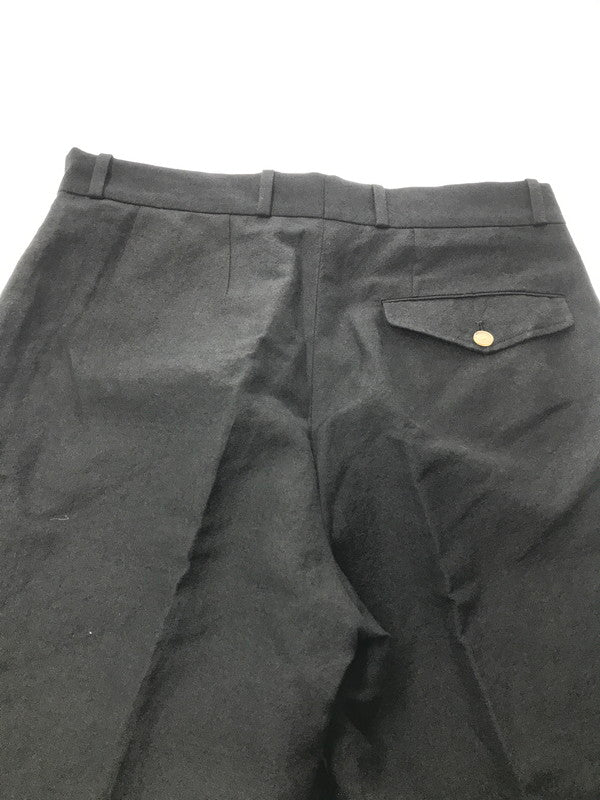【中古品】【メンズ】 UNITED ARROWS ユナイテッド アローズ WOOL&LINEN TROPICAL TUMBLR WIDE STRAIGHT PANTS 1114-1-770020 ワイド ストレート パンツ 158-260801-rt-22-tagh サイズ：M カラー：ブラック 万代Net店