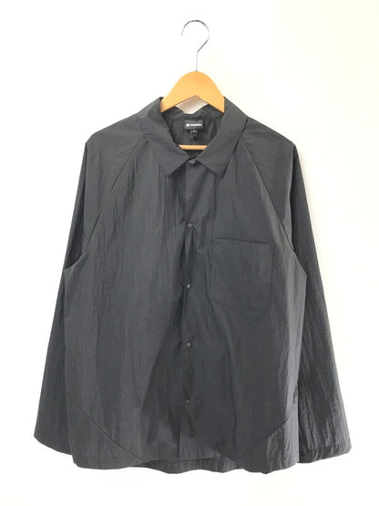 【中古品】【メンズ】 GOLDWIN ゴールドウイン SHEER NYLON WIND SHIRT GL56140 シアーナイロン ウィンドシャツ 長袖シャツ トップス 144-260803-ki-03-tagh サイズ：3 カラー：ブラック 万代Net店