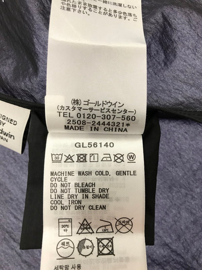 【中古品】【メンズ】 GOLDWIN ゴールドウイン SHEER NYLON WIND SHIRT GL56140 シアーナイロン ウィンドシャツ 長袖シャツ トップス 144-260803-ki-03-tagh サイズ：3 カラー：ブラック 万代Net店