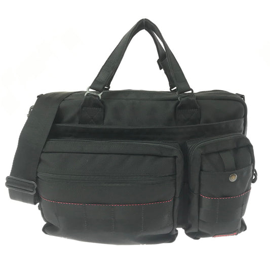 【中古品】【メンズ】 BRIEFING ブリーフィング 2WAY SHOULDER BAG BLACK ツーウェイ ショルダー バッグ カバン 188-260813-rt-08-tagh カラー：ブラック 万代Net店