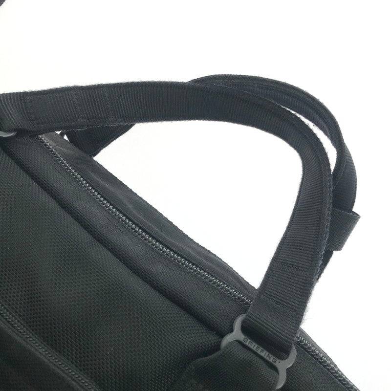 【中古品】【メンズ】 BRIEFING ブリーフィング 2WAY SHOULDER BAG BLACK ツーウェイ ショルダー バッグ カバン 188-260813-rt-08-tagh カラー：ブラック 万代Net店