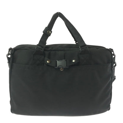 【中古品】【メンズ】 BRIEFING ブリーフィング 2WAY SHOULDER BAG BLACK ツーウェイ ショルダー バッグ カバン 188-260813-rt-08-tagh カラー：ブラック 万代Net店