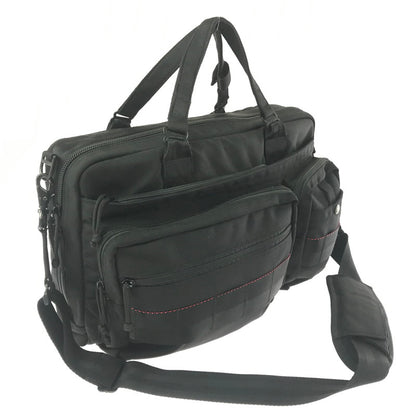 【中古品】【メンズ】 BRIEFING ブリーフィング 2WAY SHOULDER BAG BLACK ツーウェイ ショルダー バッグ カバン 188-260813-rt-08-tagh カラー：ブラック 万代Net店