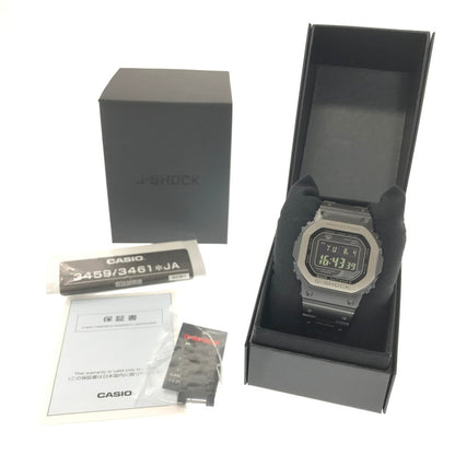 【中古品】【メンズ】 G-SHOCK ジーショック FULL METAL SOLAR WRIST WATCH GMW-B5000MB-1JF フルメタルソーラー 腕時計 時計 196-260806-su-02-tagh カラー：ブラック 万代Net店