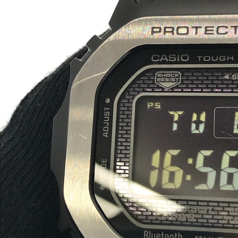 【中古品】【メンズ】 G-SHOCK ジーショック FULL METAL SOLAR WRIST WATCH GMW-B5000MB-1JF フルメタルソーラー 腕時計 時計 196-260806-su-02-tagh カラー：ブラック 万代Net店