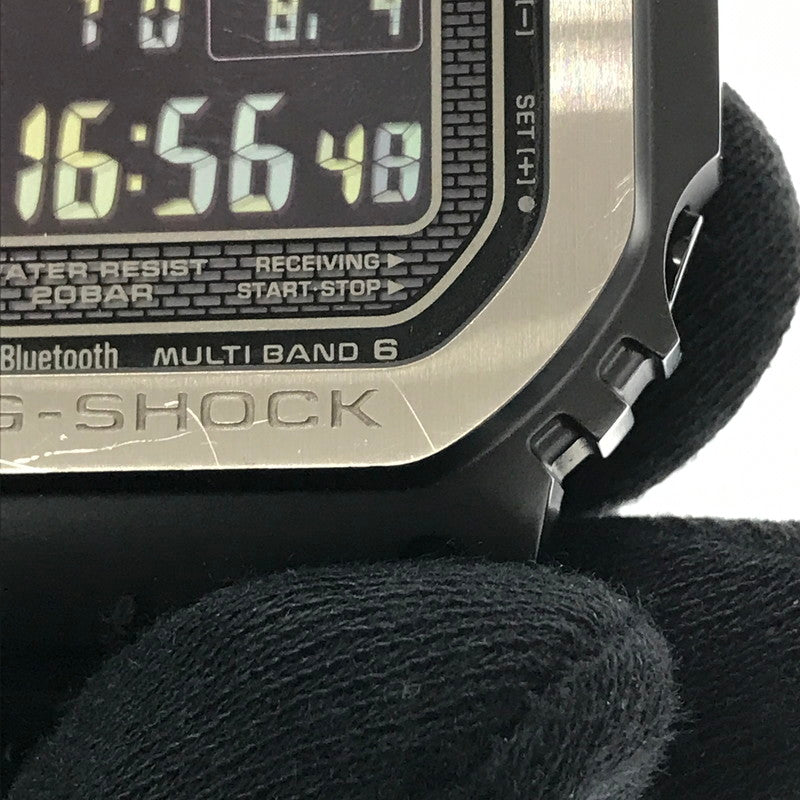 【中古品】【メンズ】 G-SHOCK ジーショック FULL METAL SOLAR WRIST WATCH GMW-B5000MB-1JF フルメタルソーラー 腕時計 時計 196-260806-su-02-tagh カラー：ブラック 万代Net店