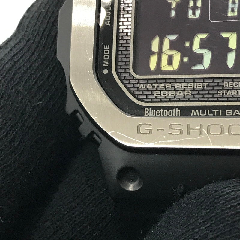 【中古品】【メンズ】 G-SHOCK ジーショック FULL METAL SOLAR WRIST WATCH GMW-B5000MB-1JF フルメタルソーラー 腕時計 時計 196-260806-su-02-tagh カラー：ブラック 万代Net店