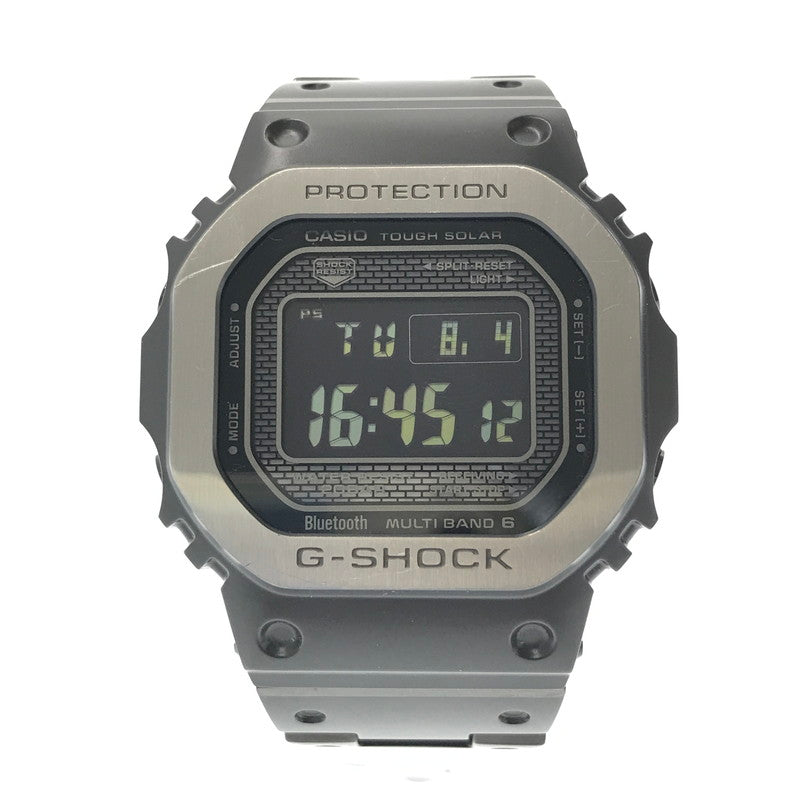 【中古品】【メンズ】 G-SHOCK ジーショック FULL METAL SOLAR WRIST WATCH GMW-B5000MB-1JF フルメタルソーラー 腕時計 時計 196-260806-su-02-tagh カラー：ブラック 万代Net店