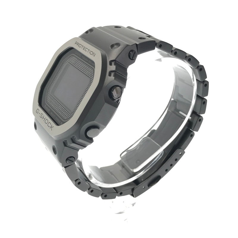 【中古品】【メンズ】 G-SHOCK ジーショック FULL METAL SOLAR WRIST WATCH GMW-B5000MB-1JF フルメタルソーラー 腕時計 時計 196-260806-su-02-tagh カラー：ブラック 万代Net店