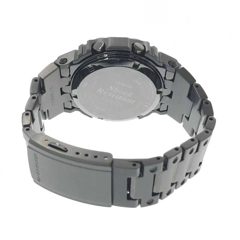 【中古品】【メンズ】 G-SHOCK ジーショック FULL METAL SOLAR WRIST WATCH GMW-B5000MB-1JF フルメタルソーラー 腕時計 時計 196-260806-su-02-tagh カラー：ブラック 万代Net店