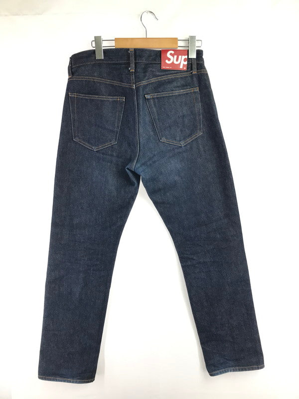 【中古品】【メンズ】 SUPREME シュプリーム RIGID SLIM JEAN リジッド スリムジーンズ デニムパンツ 日本製 ボトムス 149-260809-hi-05-tagh サイズ：30 カラー：インディゴ 万代Net店