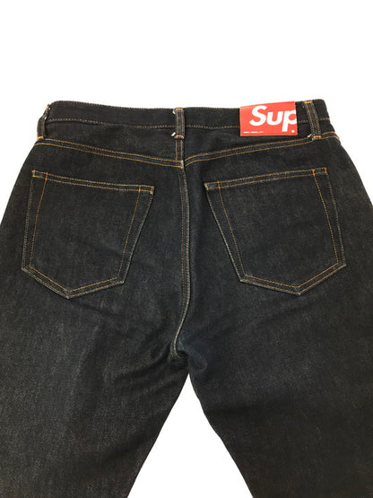 【中古品】【メンズ】 SUPREME シュプリーム RIGID SLIM JEAN リジッド スリムジーンズ デニムパンツ 日本製 ボトムス 149-260809-hi-05-tagh サイズ：30 カラー：インディゴ 万代Net店