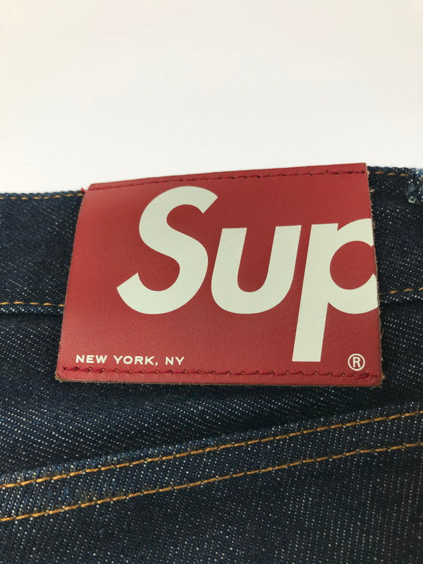 【中古品】【メンズ】 SUPREME シュプリーム RIGID SLIM JEAN リジッド スリムジーンズ デニムパンツ 日本製 ボトムス 149-260809-hi-05-tagh サイズ：30 カラー：インディゴ 万代Net店