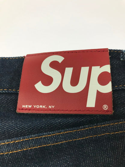 【中古品】【メンズ】 SUPREME シュプリーム RIGID SLIM JEAN リジッド スリムジーンズ デニムパンツ 日本製 ボトムス 149-260809-hi-05-tagh サイズ：30 カラー：インディゴ 万代Net店